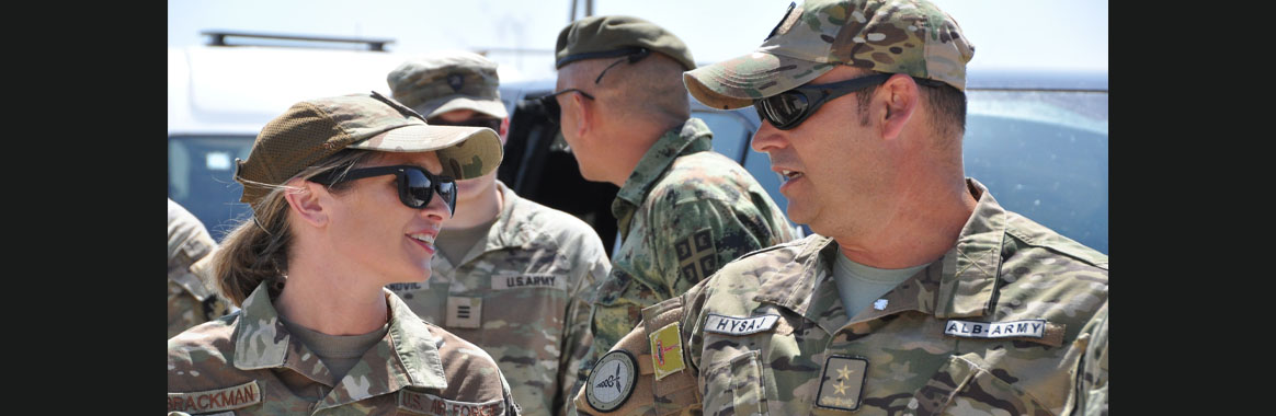 Ohio Guard Attends Exercise Platinum Wolf in Serbia
